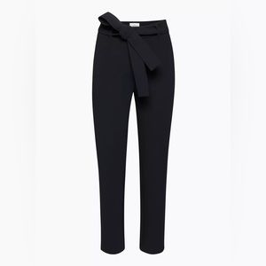 Aritzia Wilfred Tie-Front Pant - Black - Tall